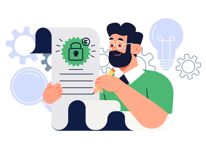Trademark registration services for patent application filing